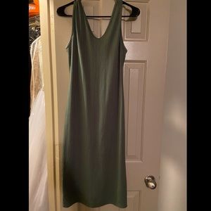 ASOS olive green dress
